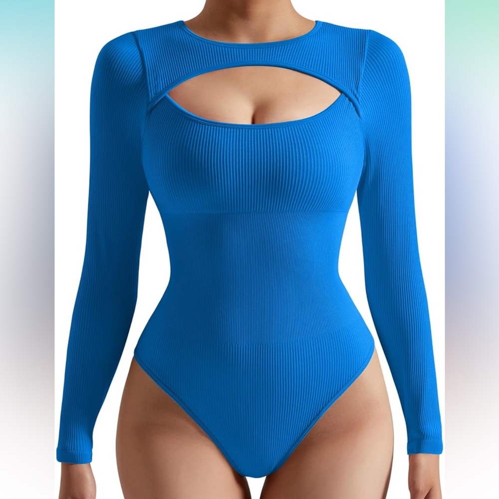 Ribbed Bodysuit Size XL